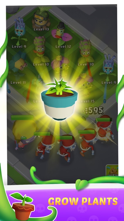 Merge Plants 3D-Garden Defense screenshot-4