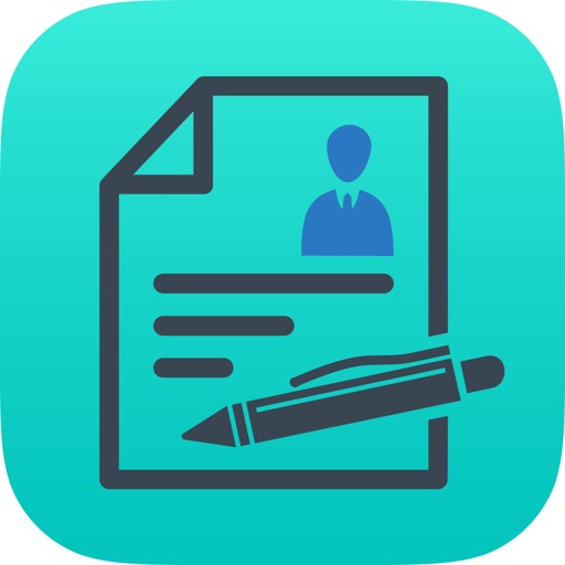 Professional Job Resume Builder & CV Generator Icon