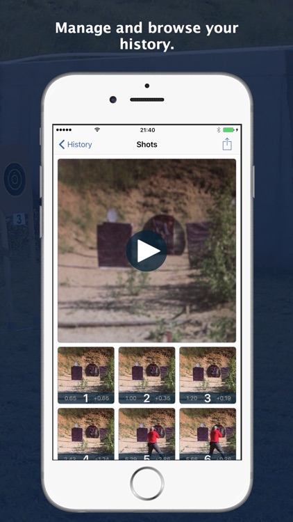 ShoTi - Shot Timer with Video Recording screenshot-4