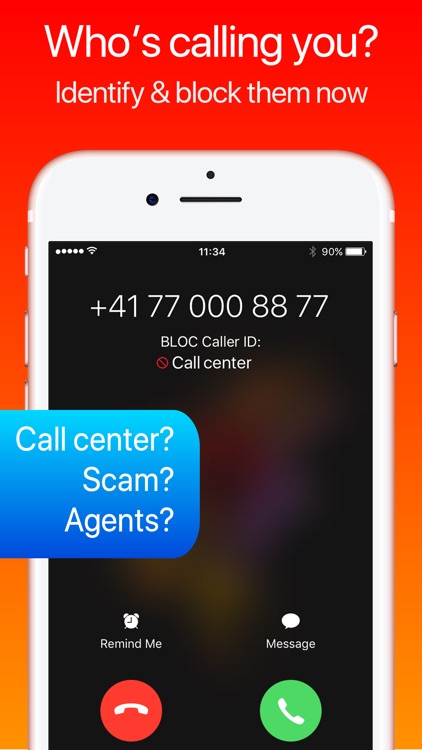 Call center blocker & identifyer - BLOC screenshot-0