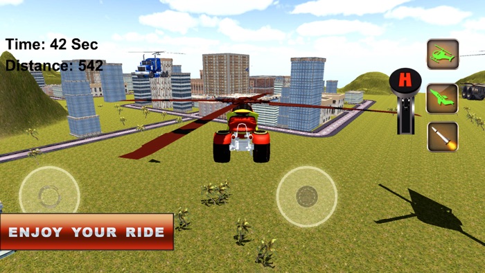 徘徊 自行车 驾驶 机器人飞行 模拟器