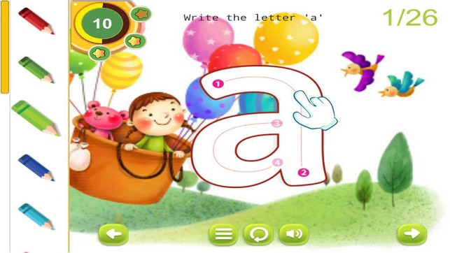 ‎ABC Tracing English Alphabet Letters for Preschool on the App Store