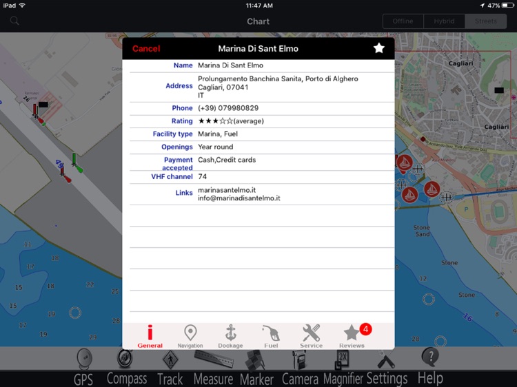 Sardinia Nautical Charts Pro screenshot-3