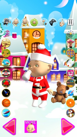 Talking Babsy Baby Xmas Games(圖4)-速報App