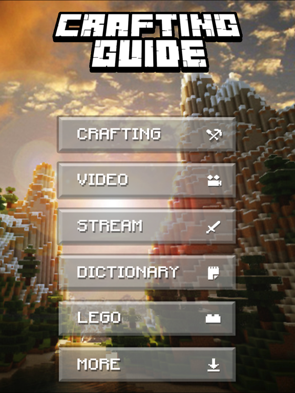 Скачать игру Crafting Guide for Minecraft: craft, video, stream