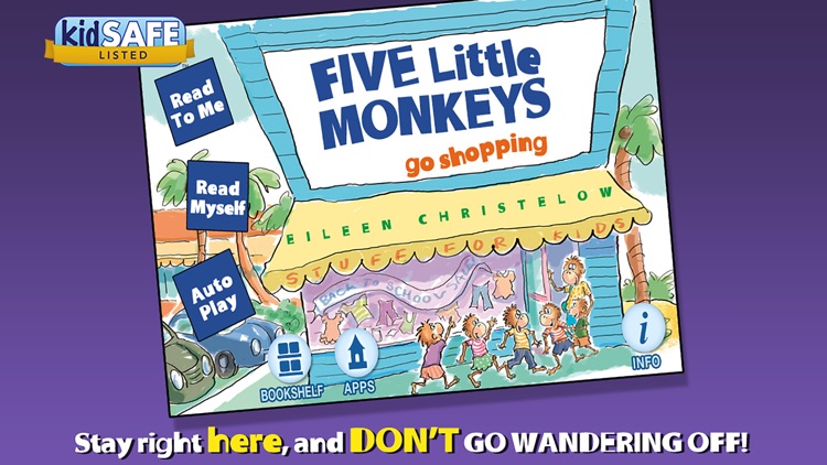 Five Little Monkeys Go Shopping