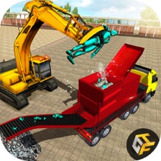 Activities of Futuristic Robot Crusher Crane