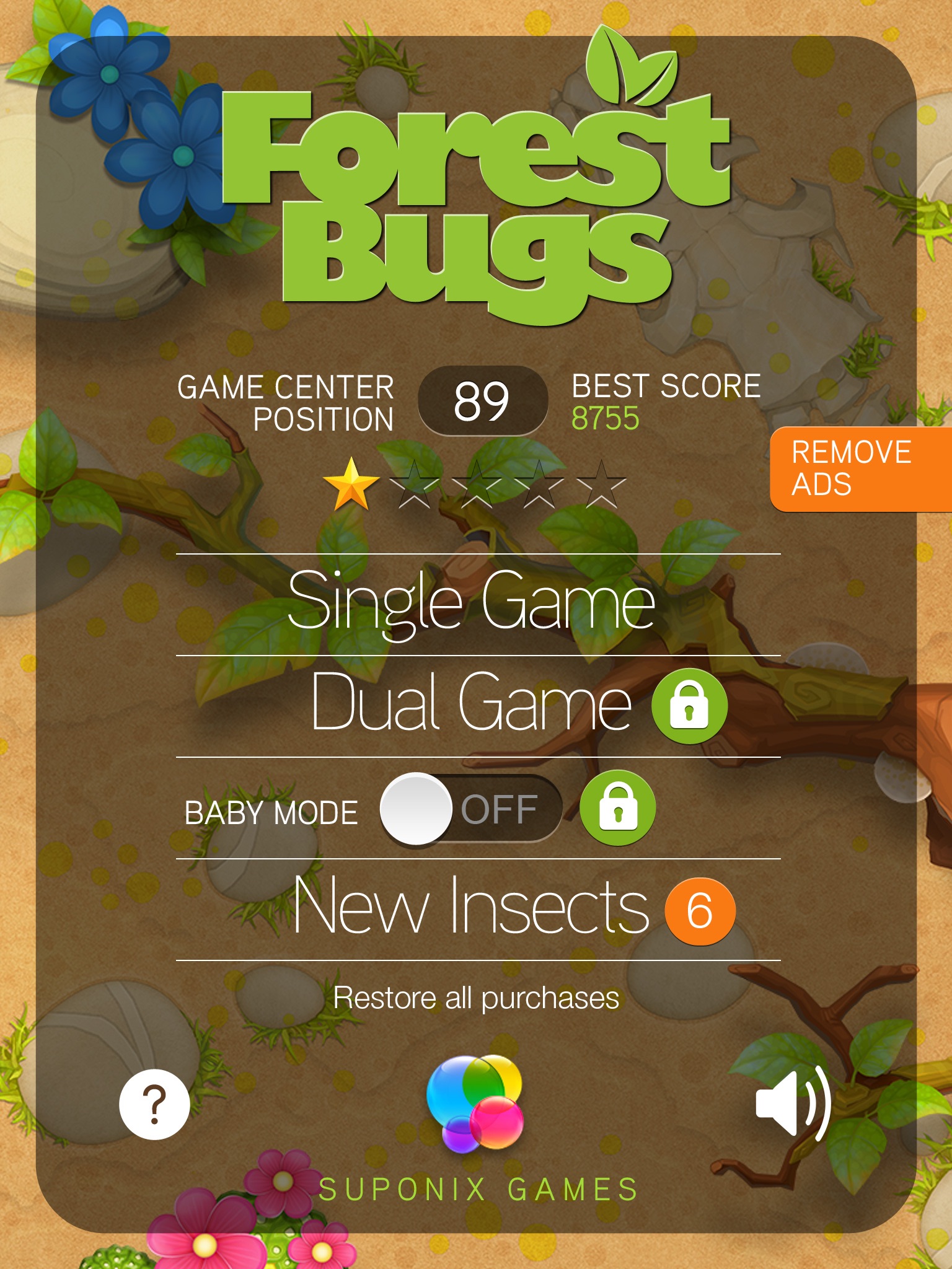 Forest Bugs - an insects in fairytale world! screenshot 3