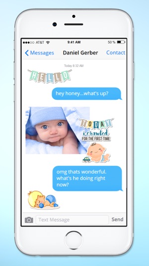 Its A Boy New Baby Sticker Pack(圖2)-速報App