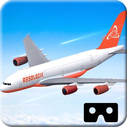 VR Airplane Flight Simulator for Google Cardboard Icon