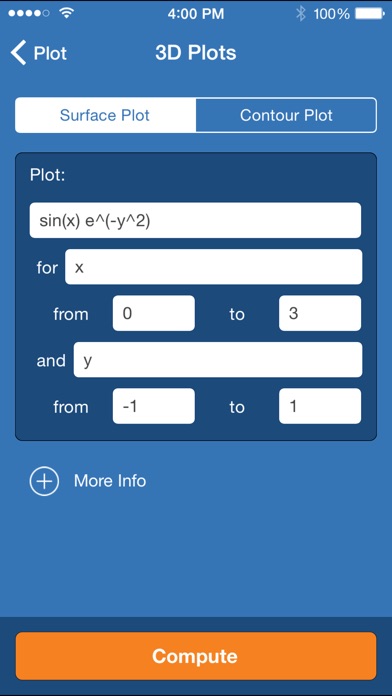 Wolfram Multivariable... screenshot1