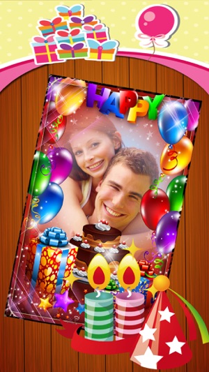 Birthday Card Photo Frame-Celebration with Friends(圖5)-速報App