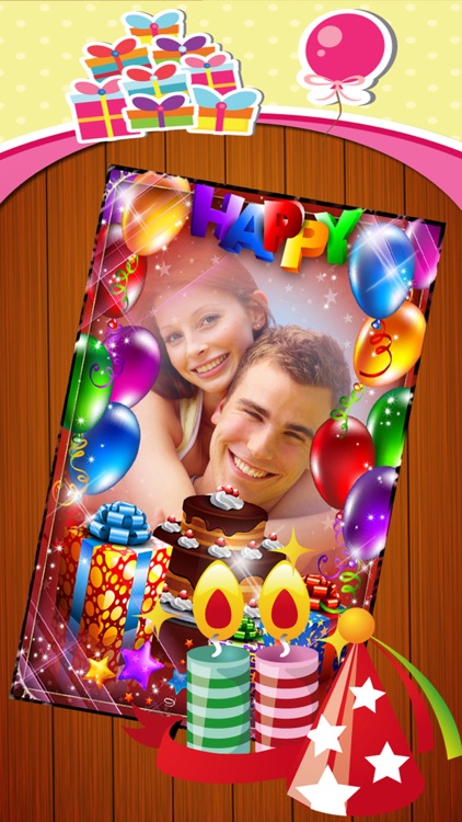 Happy Birthday Photo Frame & Greeting Card.s Maker screenshot-4