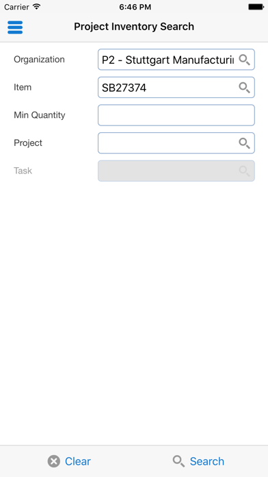 How to cancel & delete Project Manufacturing for EBS from iphone & ipad 1