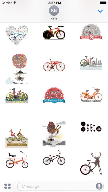 Bikes - Redbubble sticker pack