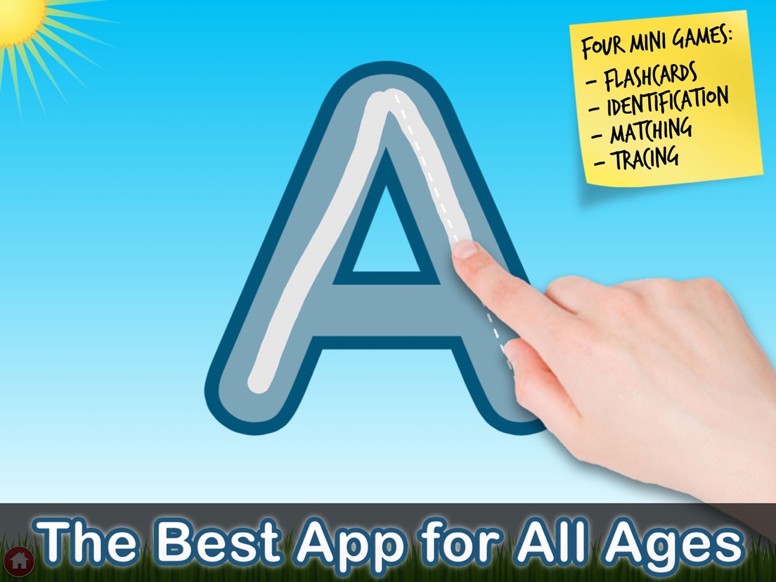 Letter Quiz Alphabet Tracing App Voor IPhone IPad En IPod Touch 