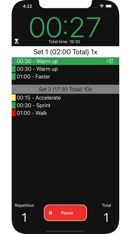 Intervals Timer screenshot-3