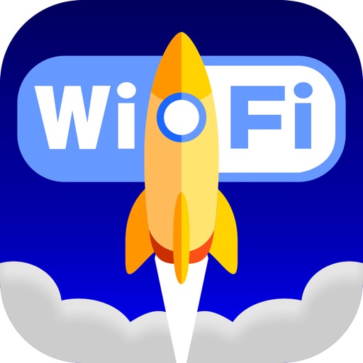 Wi-Fi Rocket - Speed up your internet connection Icon