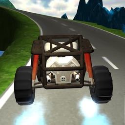 Car Hill On The Road 3D