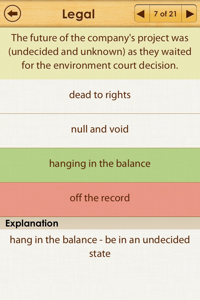 Idioms screenshot 4