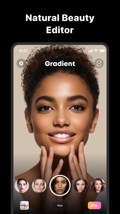 Gradient: 얼굴과 아름다움을 위한 사진 편집기 Pc 용 : 무료 다운로드 - Windows 10,11,7 / Macos