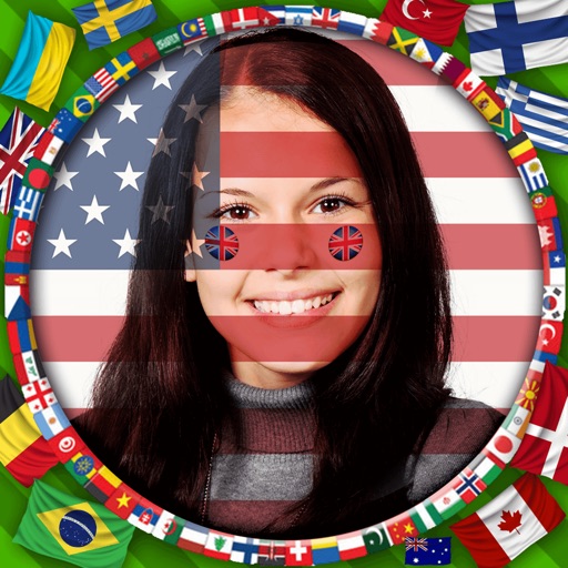 Flag Your Face - Photo Editor 2017 w/ World Colors