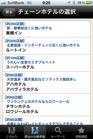 出張ホテル　約20社まとめて検索 screenshot 3