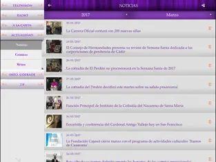 Screenshot 2 Semana Santa de Cádiz iphone