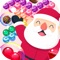 Christmas is coming with Santa Claus and the Bubble Shooter with Sweet Candy Blast