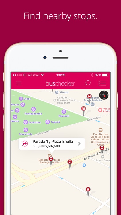 Transantiago Bus Checker
