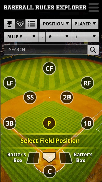 Baseball Rules Explorer 2018 screenshot 2
