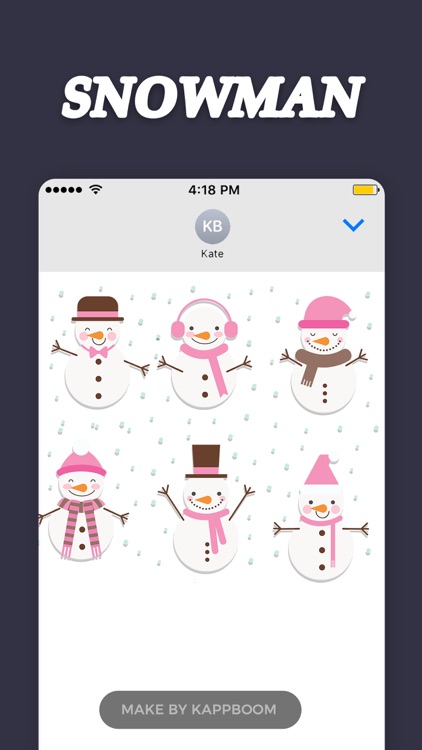 Christmas Snowmen by Kappboom screenshot-4