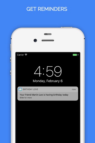 Birthday Love  - Birthday calendar and reminder screenshot 4