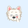 Funny Westie Dog - Stickers for iMessage