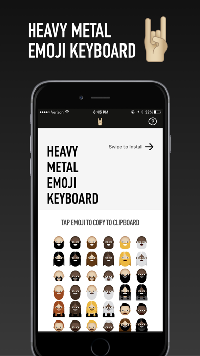Heavy Metal Emoji screenshot1