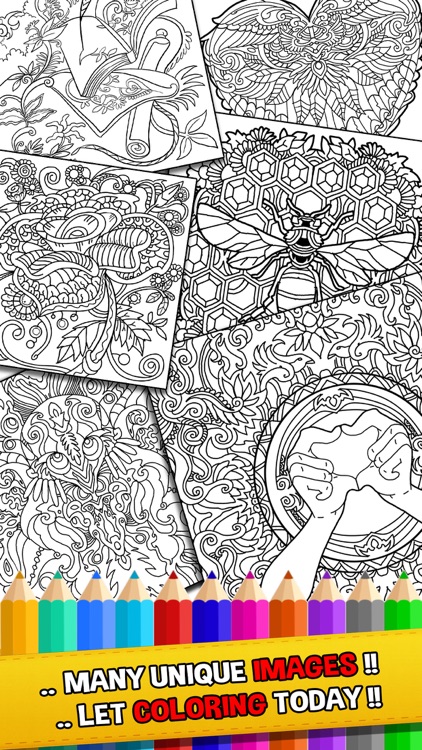 MultiColor Therapy - Coloring Book for Adults Art