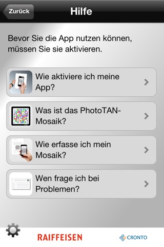 Raiffeisen PhotoTAN screenshot 4