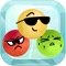 Icon Funny Emoji Match 3 for Kids