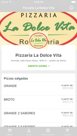 Pizzaria La Dolce Vita Delivery