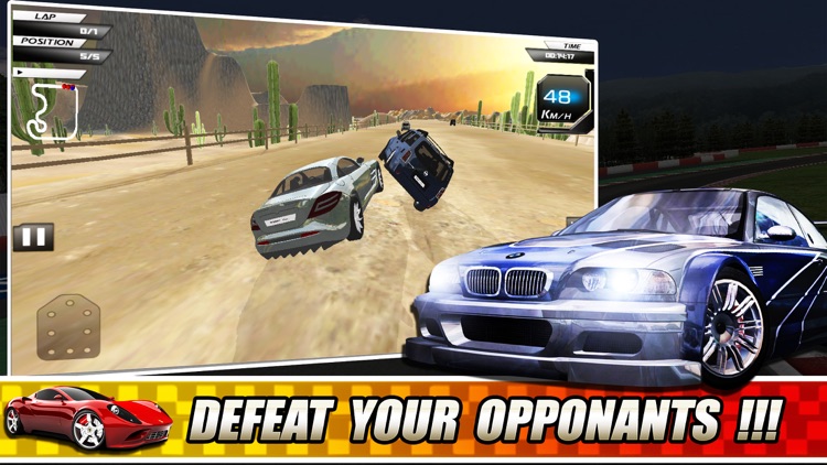 Car Racing Challenge Double Down Competition Free screenshot-3