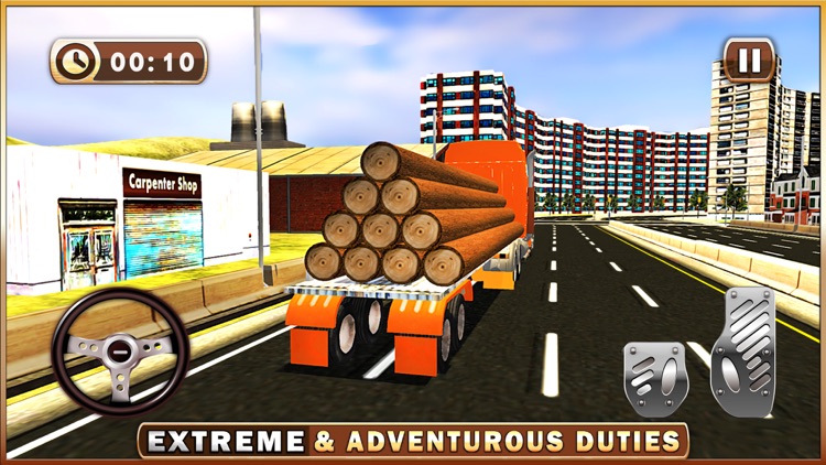 Sawmill Truck Driver Simulator - Lorry Driving Sim