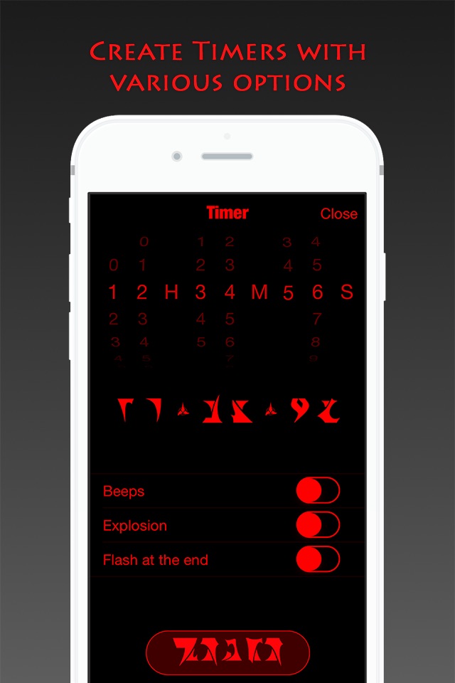 Klingon Clock - Alien time screenshot 4