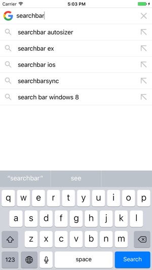 SearchBar Ex(圖1)-速報App