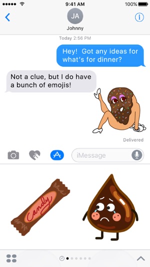 Chocolicious Emoji(圖1)-速報App