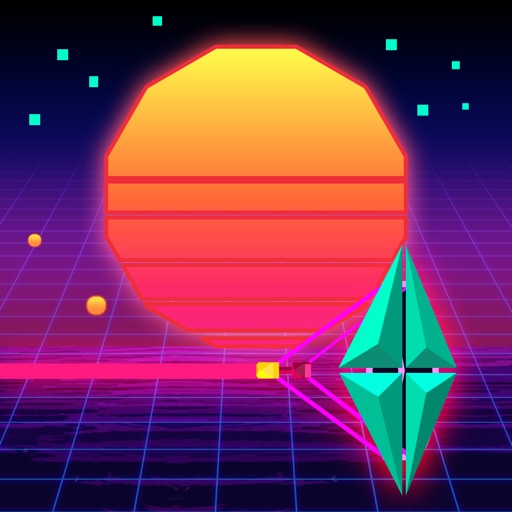 At Proxima B: Light Wave 80s Retro iOS App