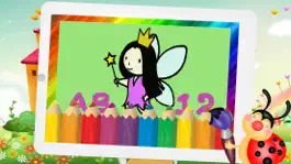 Game screenshot Princess Fairy Tale and Wonderland Coloring page apk