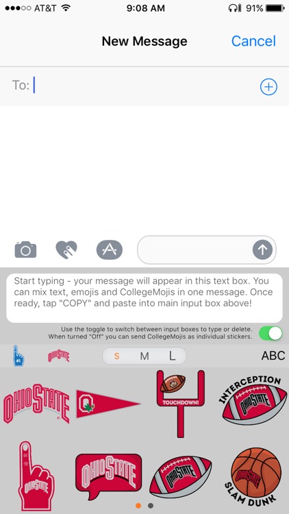 CollegeMoji : College Emojis and Sticker Keyboard screenshot-3