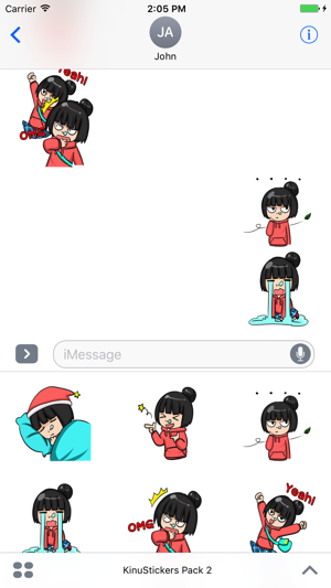 KinuStickers Pack 2(圖2)-速報App