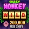 Crazy Monkey Wild Slot Machine - Free Casino Game
