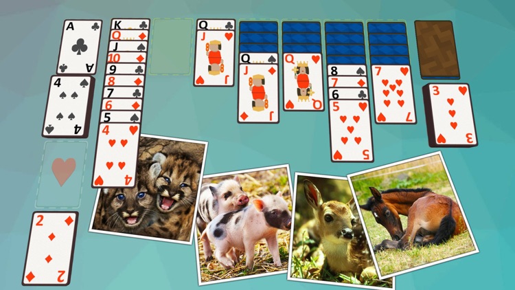 Solitaire Baby Animals screenshot-3